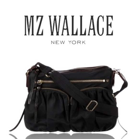 MZ Wallace Bags Mz Wallace Black Paige Crossbody Bag Poshmark